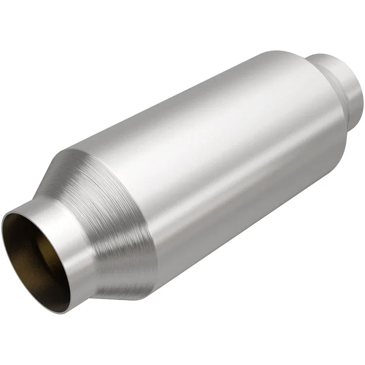 5671406 – MAGNAFLOW Catalytic Converter, 10-1/4 Inch Stainless Steel Round Case 2-1/2 Inch Weld-On Inlet Single 2-1/2...